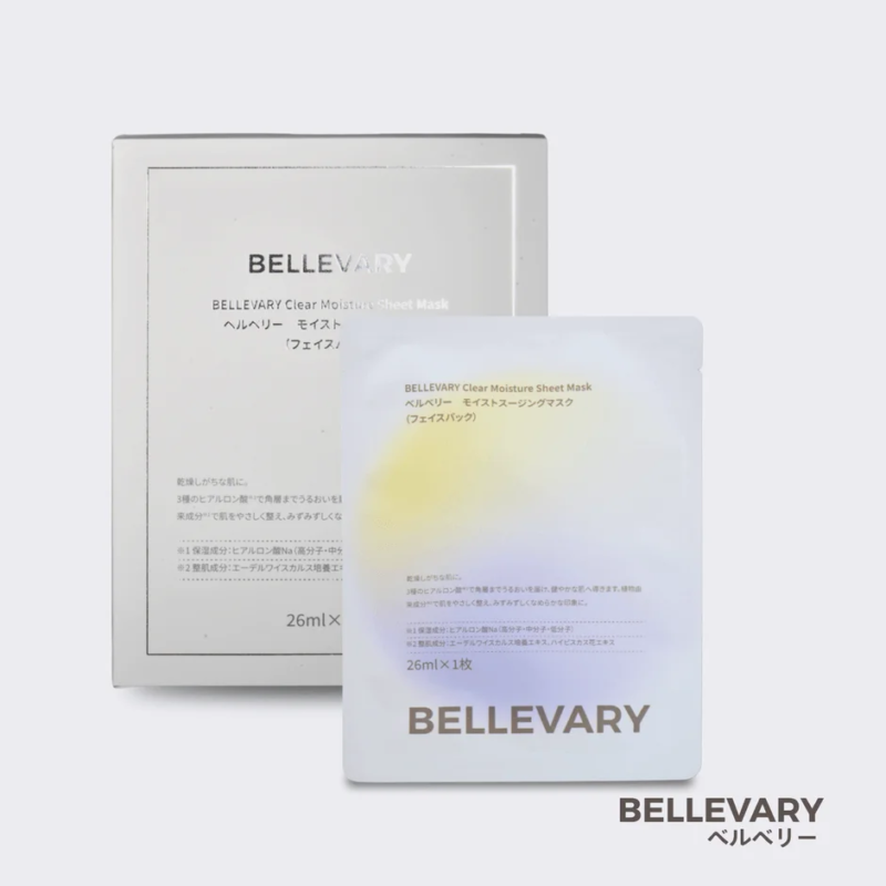 BELLEVARY Clear Moisture Sheet Mask