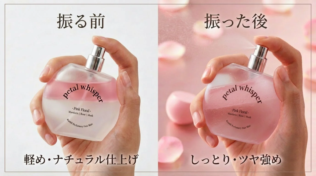 Uso con y sin agitar