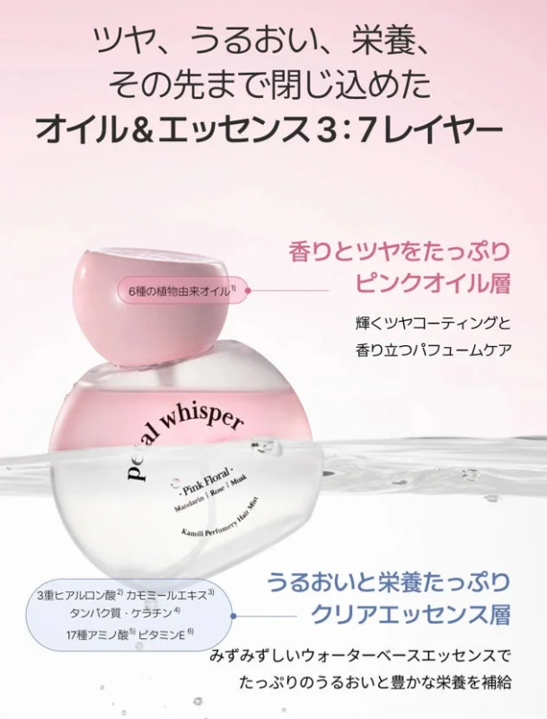 Doble capa de aceite y esencia