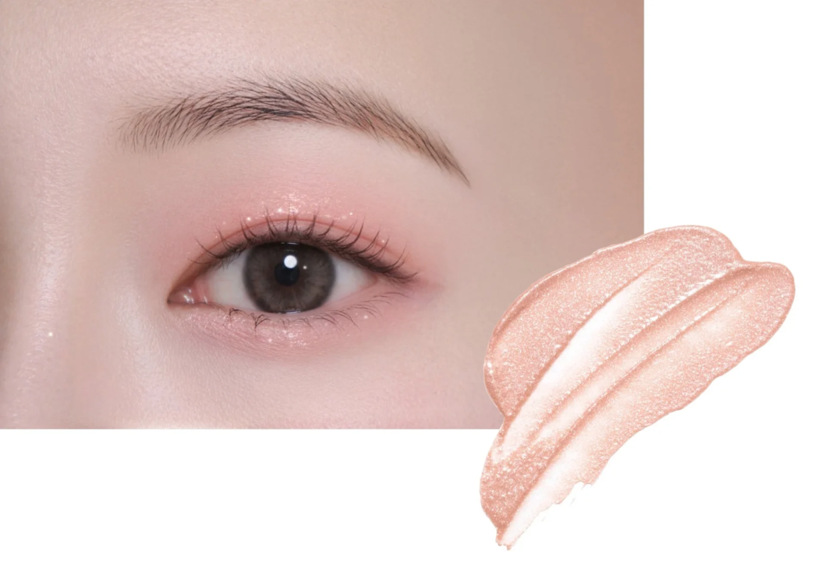 Liquid Glam Eyeshadow G01 Honeynoon swatch