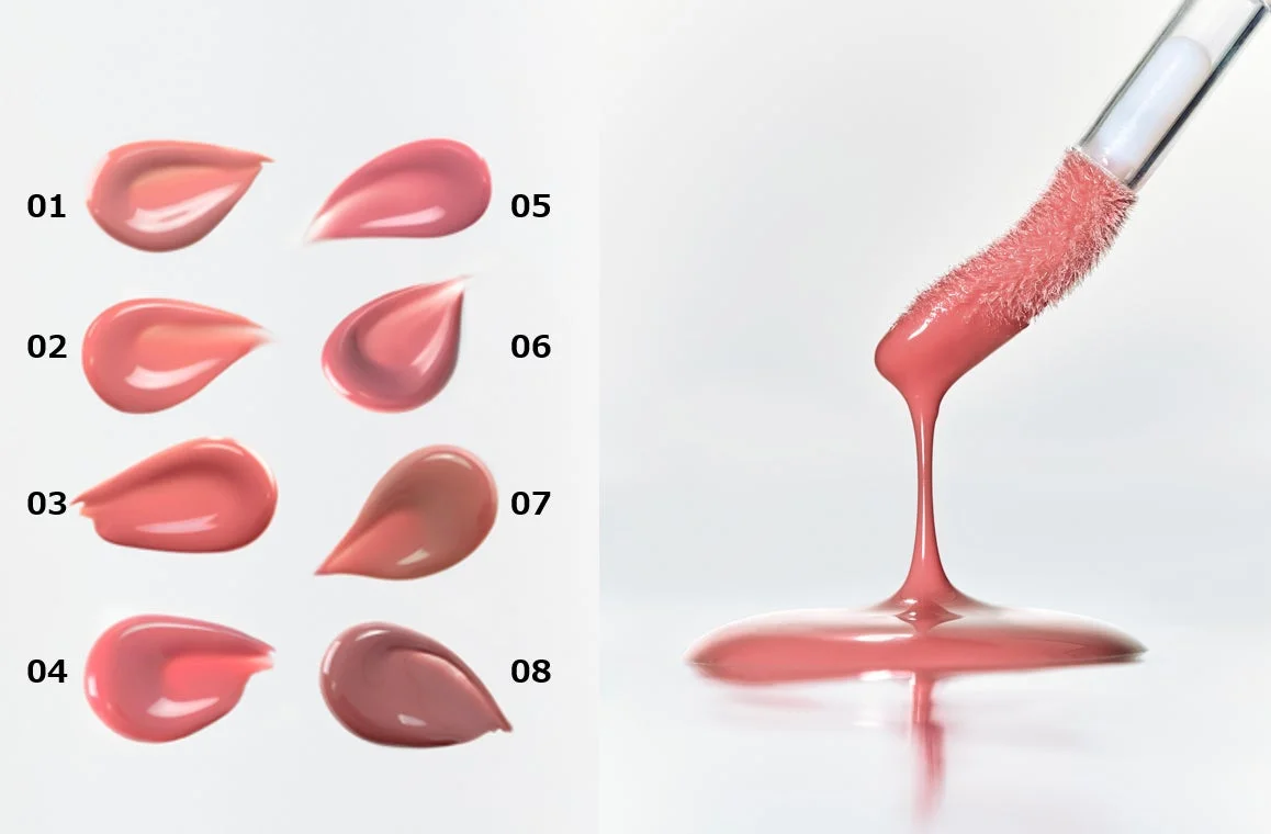 Colores del Mirror Dew Gloss de hince