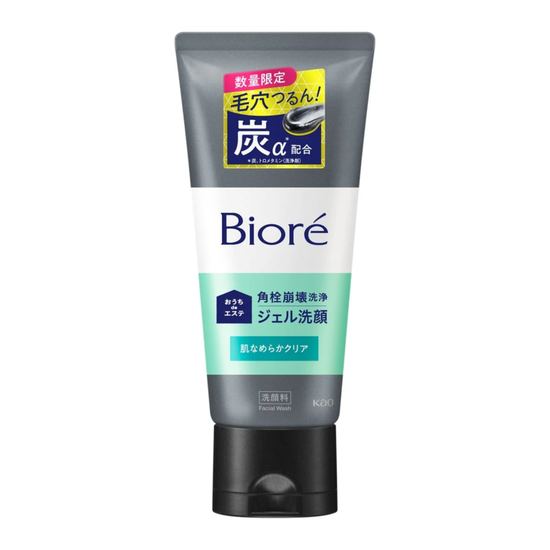 Biore Ouchi de Esthe Gel Limpiador Facial Piel Lisa y Clara Negro