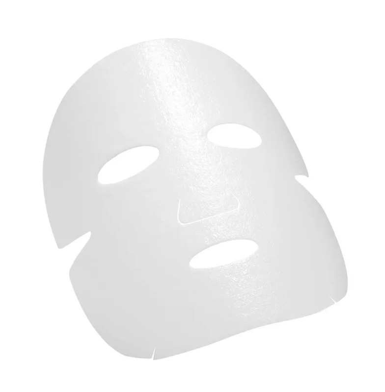 Mascarilla de hoja blanca