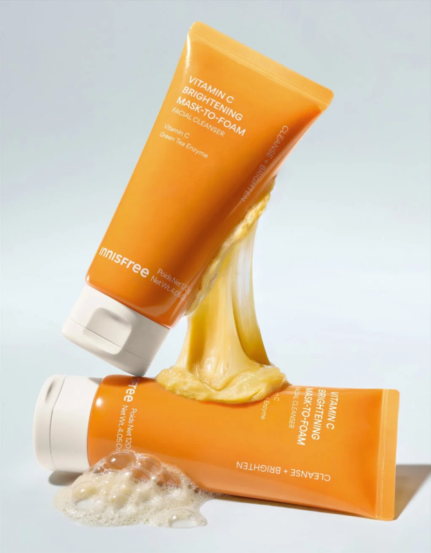 Textura del producto Vita C Brightening Pack Foam