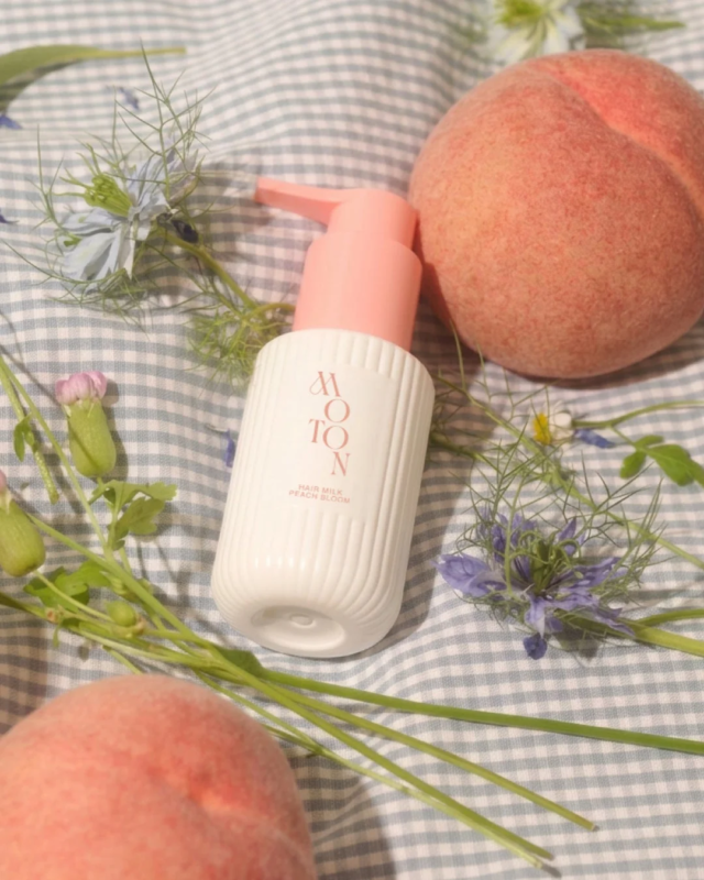 Leche Capilar PEACH BLOOM con melocotones y flores