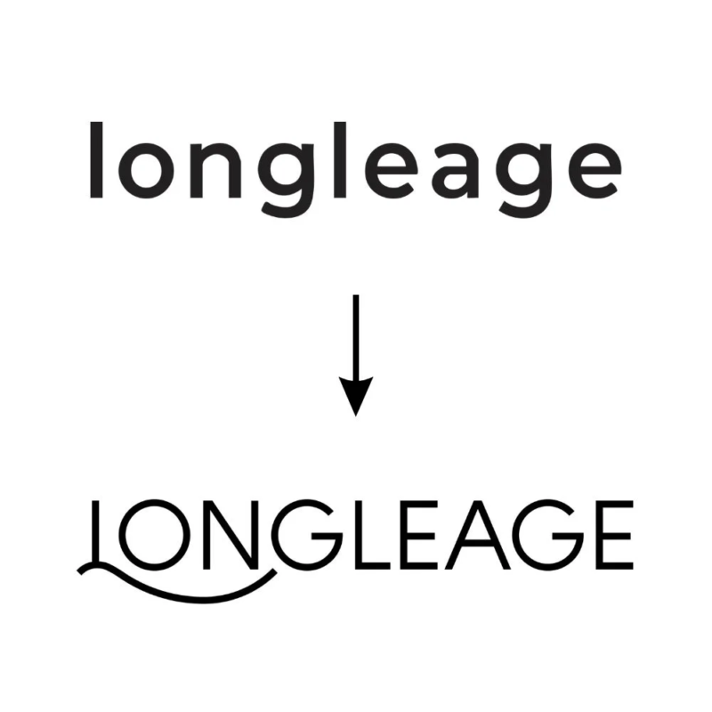 Logotipo de longleage con diseño renovado
