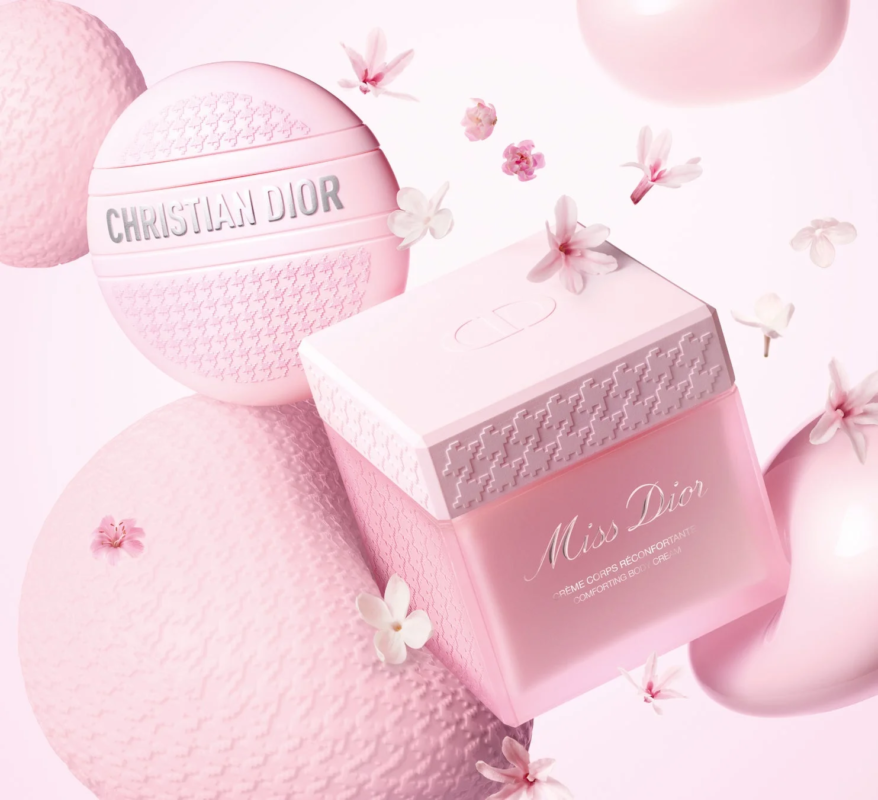 Miss Dior Crema Corporal y Flores