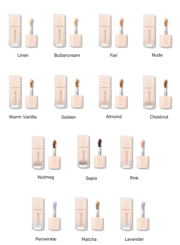 SHEGLAM Concealer Shades