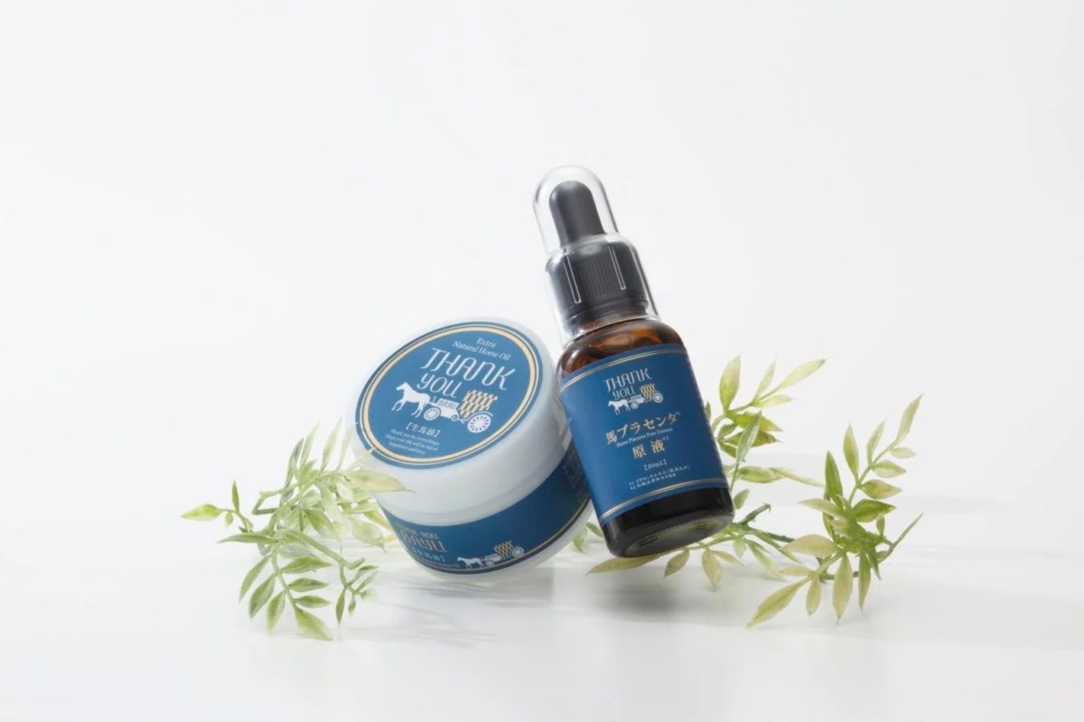 Productos de aceite de caballo y placenta