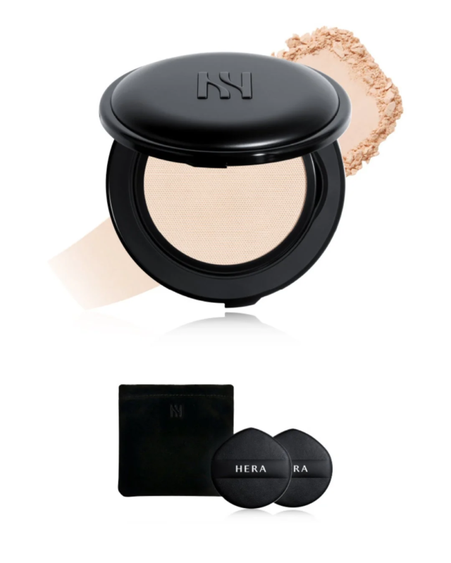 Black Cushion Mesh Powder y accesorios