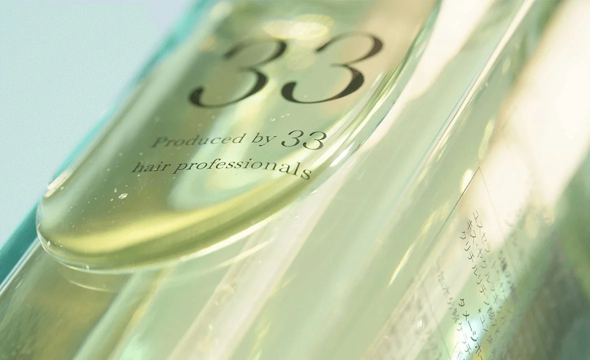 Botella de producto "33"