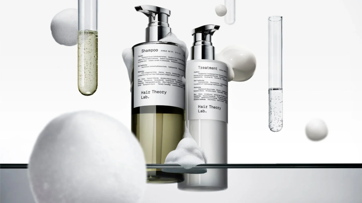 Champú y Tratamiento Serum-in de Hair Theory Lab.