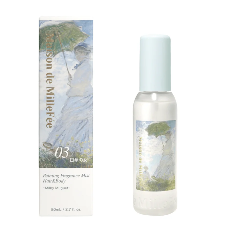 Mujer con Sombrilla Bruma Perfumada