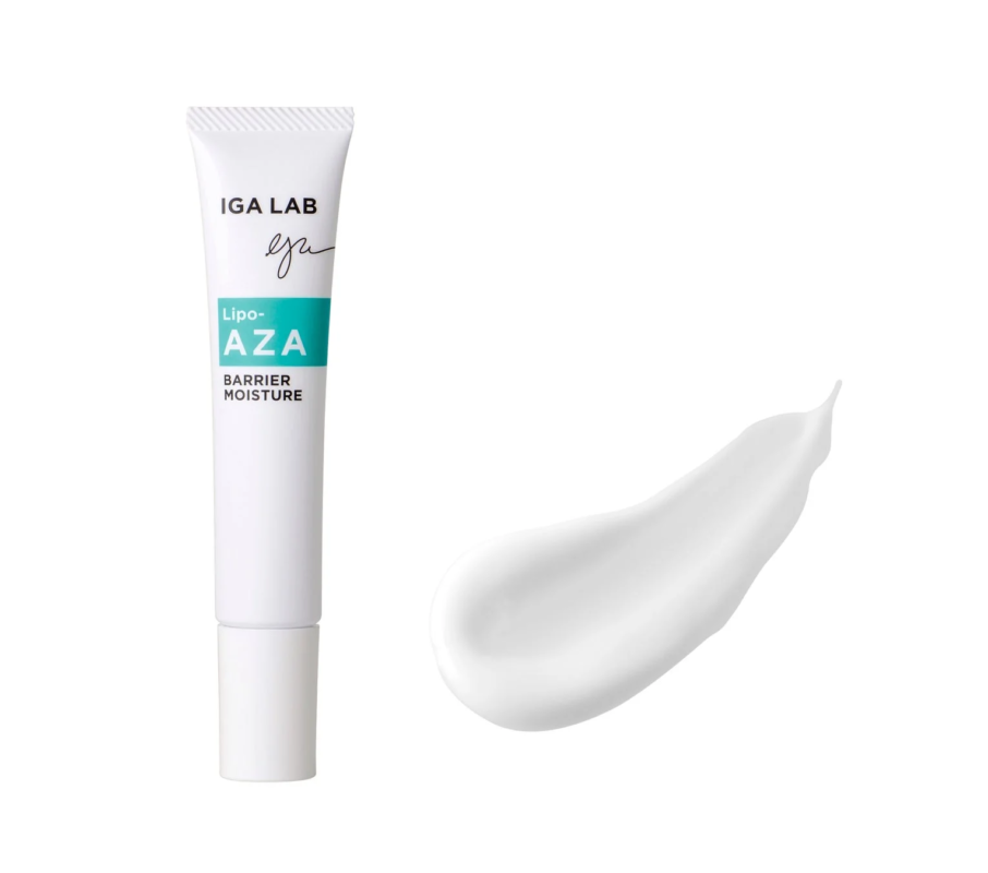 Producto LipoAZA Barrier Moisture y su textura