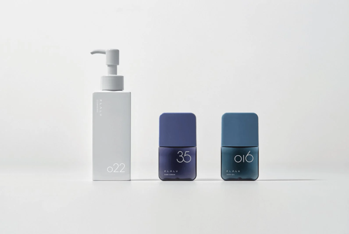 Productos de skincare FLALU: Cleansing, Rare Serum y Medi Oil