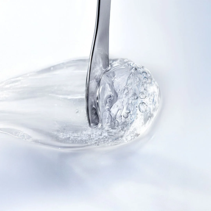 Gel transparente con espátula