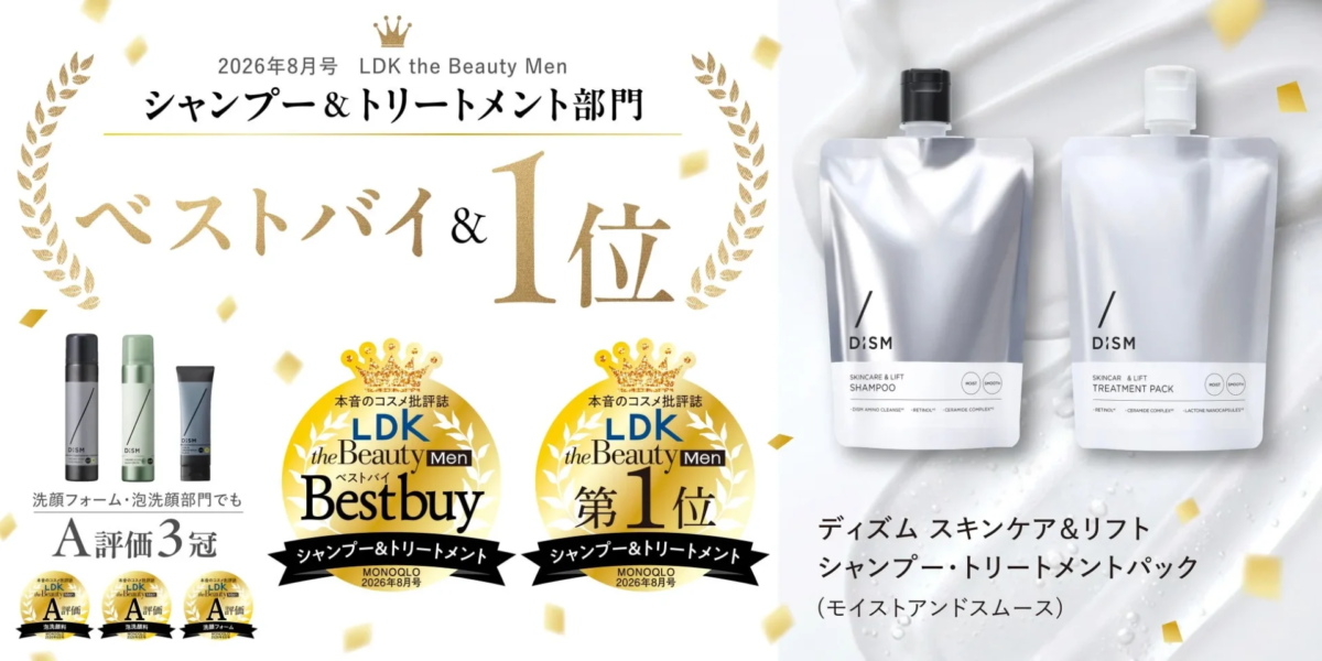 DISM gana 4 premios en LDK the Beauty Men