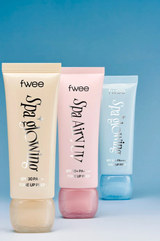 Línea de 3 tipos de bases de maquillaje fwee