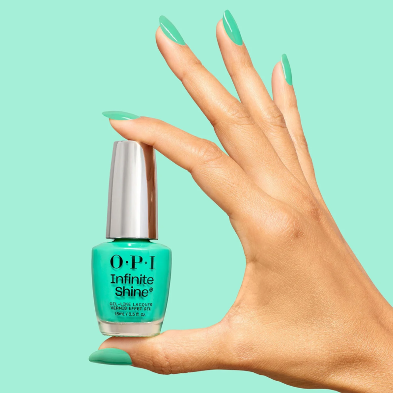 OPI Infinite Shine Mint Green