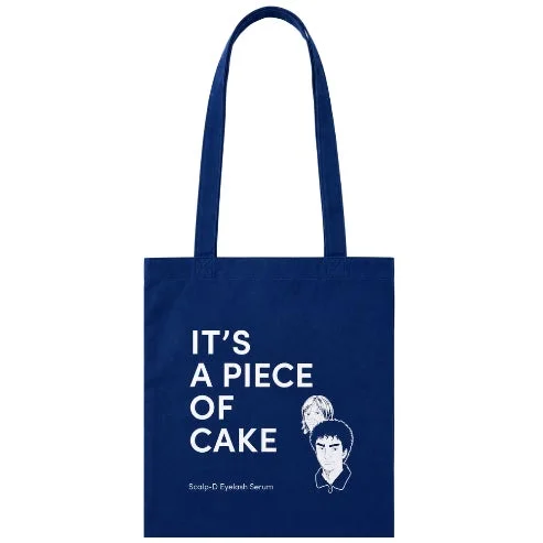 Bolsa tote de "Space Brothers" con Scalp D Eyelash Serum