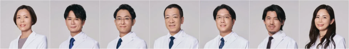 Grupo de médicos de la Clínica Seishin