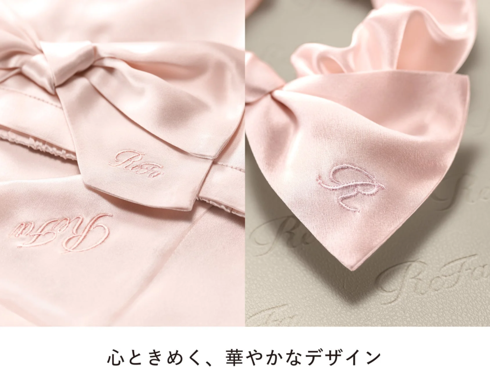 Diseño floral de ReFa SILK PEARL