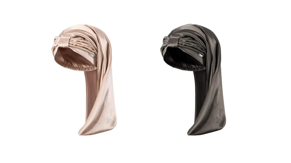 Gorros de noche ReFa SILK NIGHTCAP LONG AURA