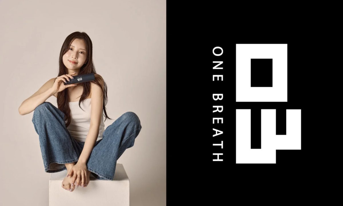 Imagen de marca ONE BREATH con modelo