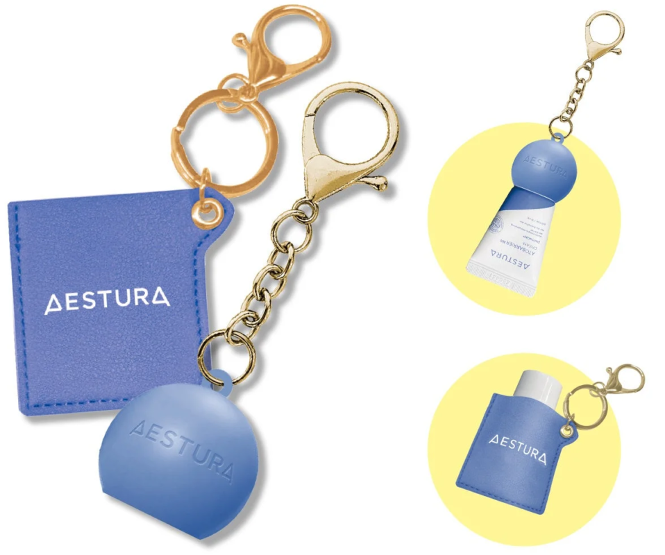 Charm de cuero sintético y capuchón de silicona de AESTURA
