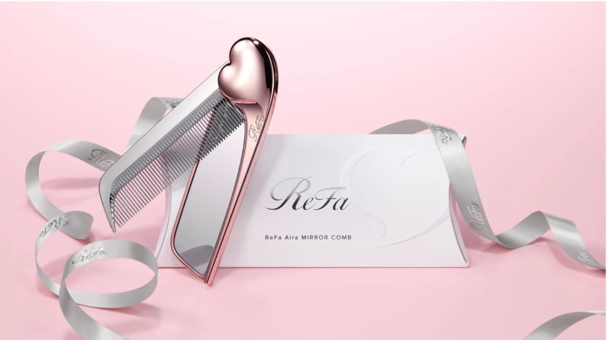 ReFa Aira MIRROR COMB en caja de regalo