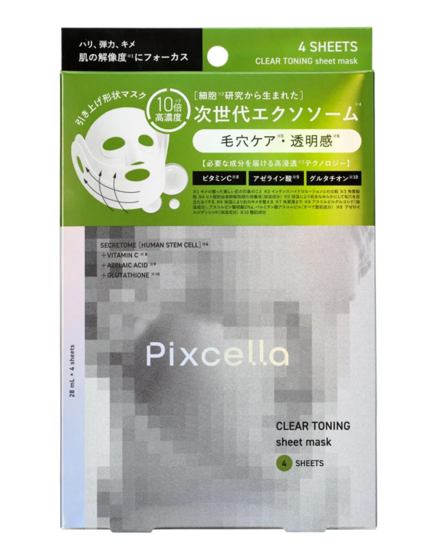 Mascarilla en Hoja Tonificante Clara Pixcella