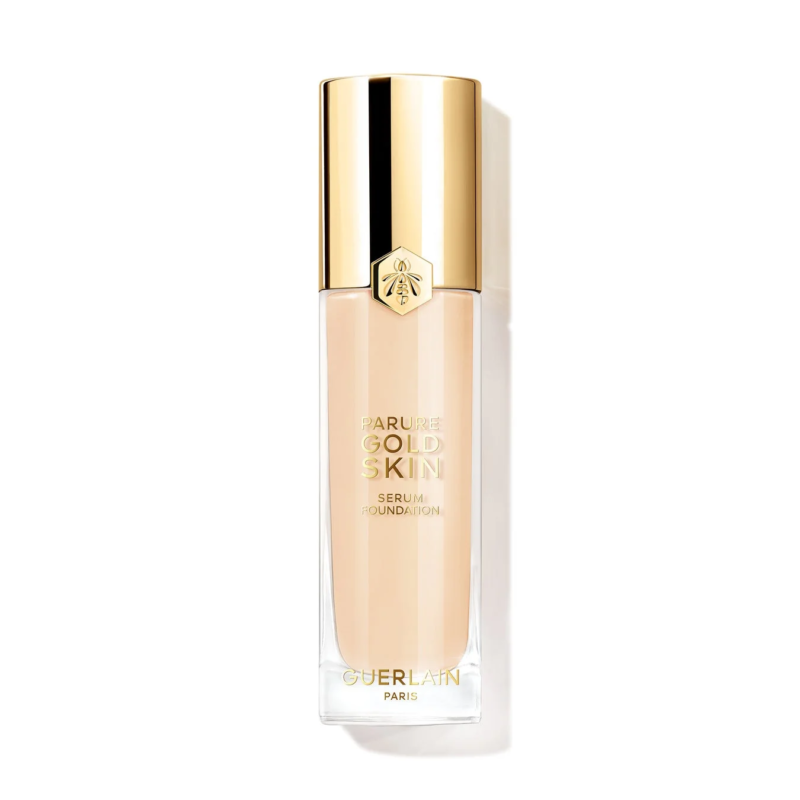 Botella de la base de maquillaje s&eacute;rum Parure Gold Skin de Guerlain