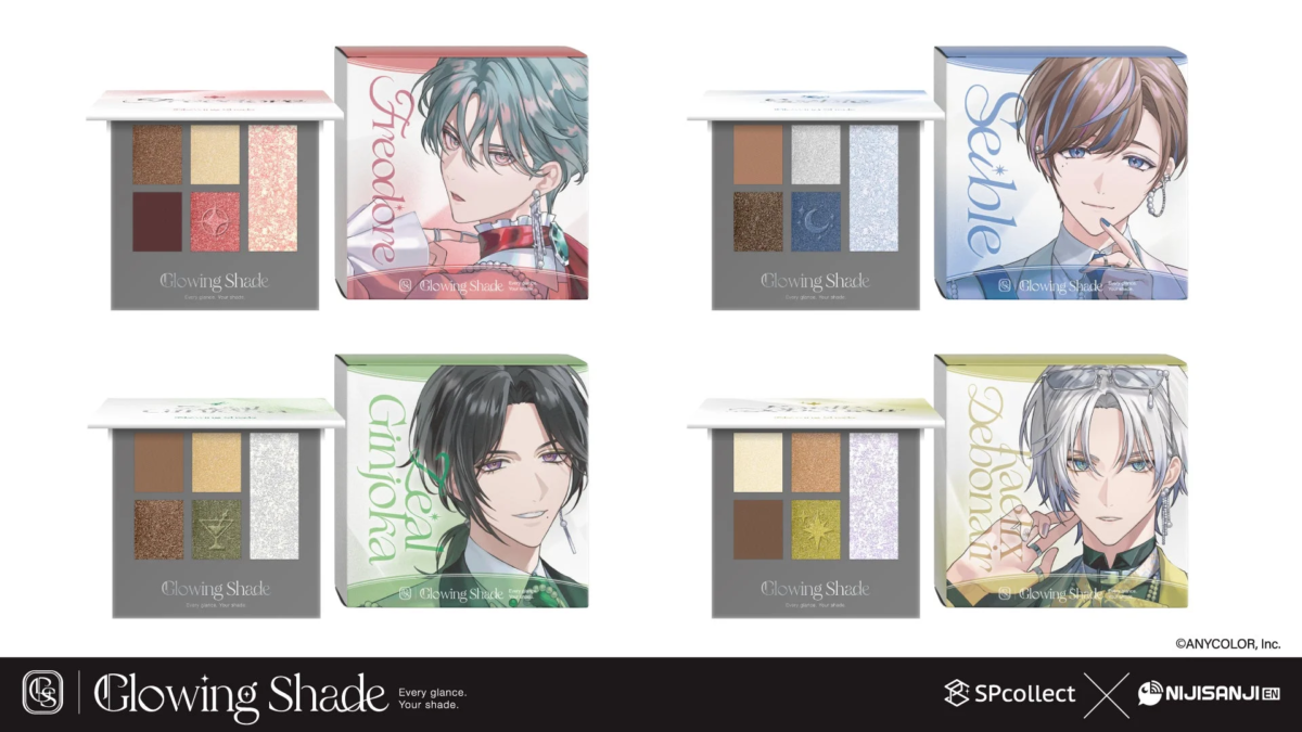 Paleta de sombras de ojos Glowing Shade