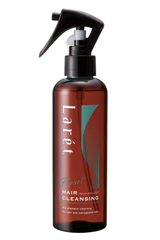 Botella de producto Larét Reset Hair Cleansing