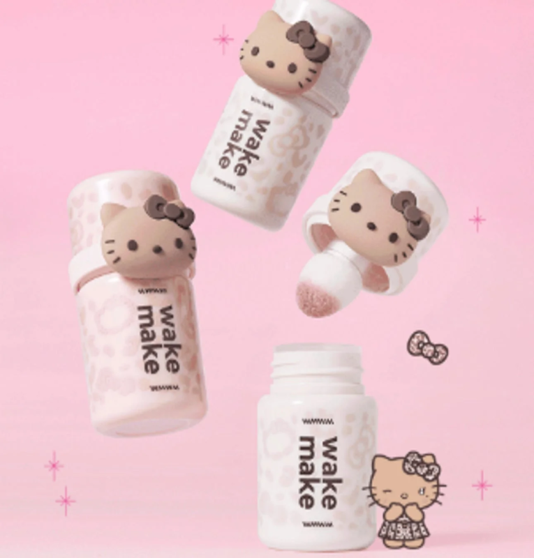 WAKEMAKE Hello Kitty Shaking Blur Cheek