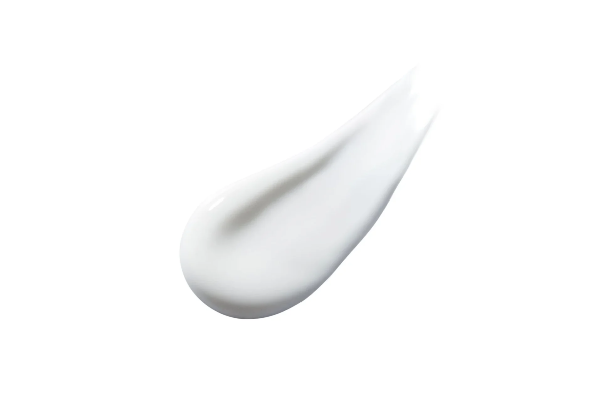 Textura de crema blanca