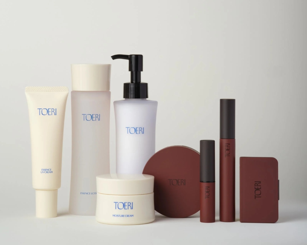 Productos TOERI en exhibición
