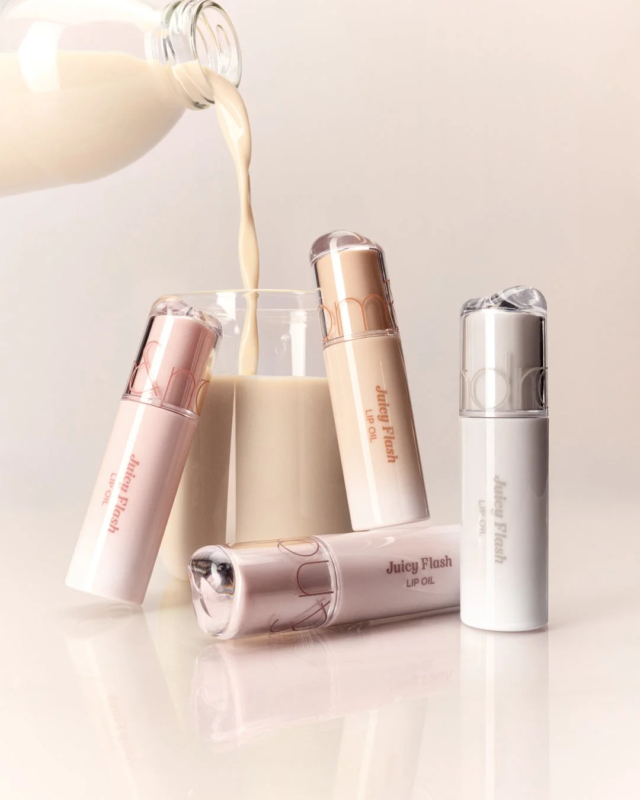 Juicy Flash Lip Oil con leche