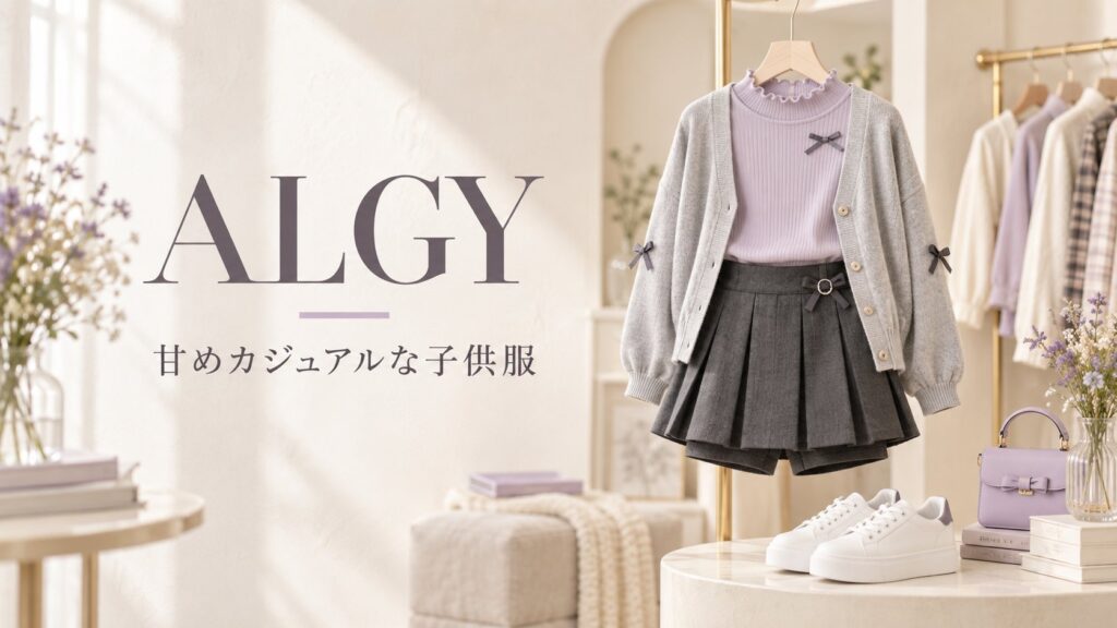 ALGY 甘めカジュアルな子供服
