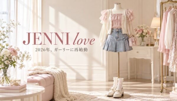 JENNI love 2026年、ガーリーに再始動