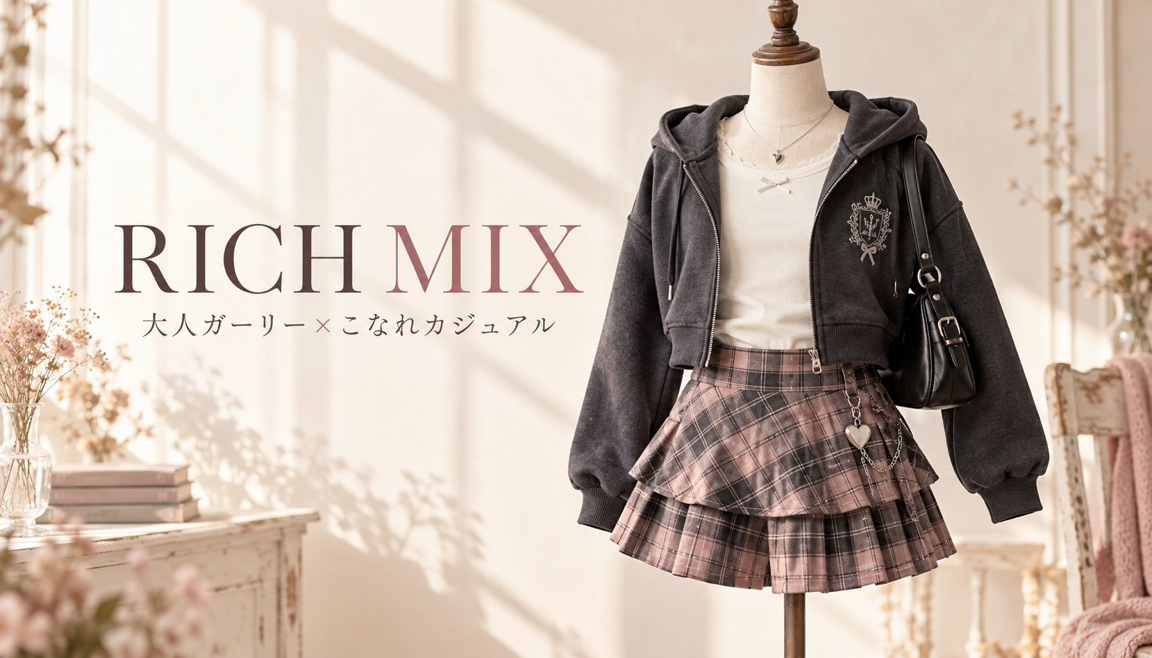 RICH MIX 大人ガーリー×こなれカジュアル