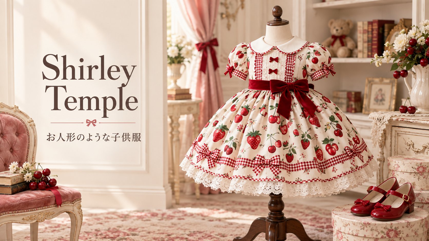 Shirley Temple お人形のような子供服