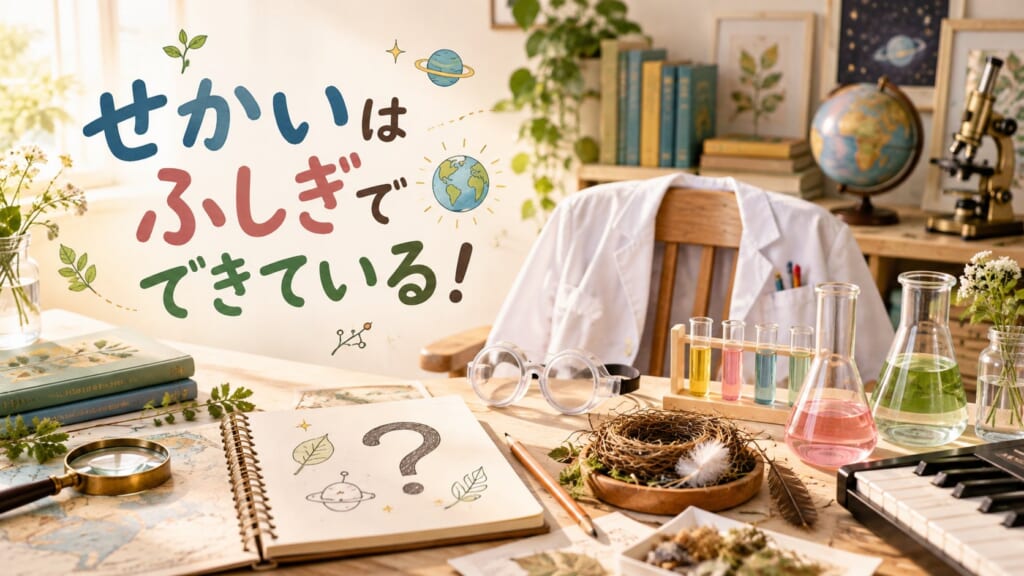 せかいは ふしぎで できている！のアイキャッチ