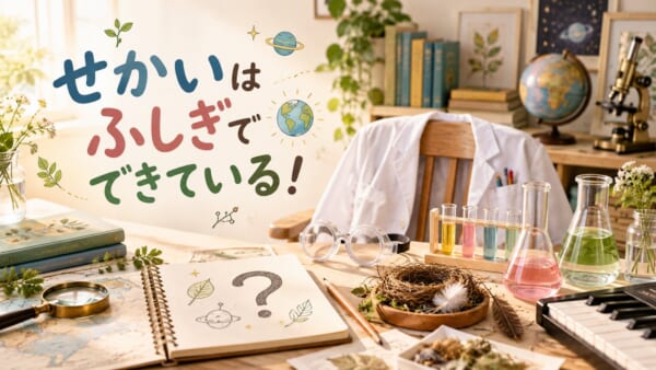 せかいは ふしぎで できている！のアイキャッチ