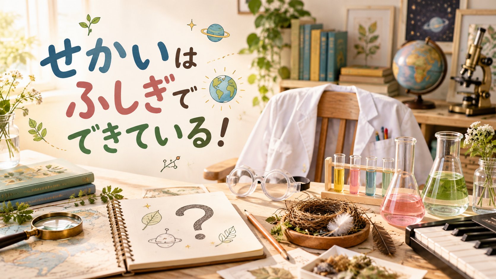 せかいは ふしぎで できている!のアイキャッチ