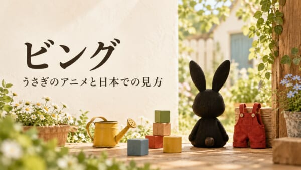 ビング うさぎのアニメと日本での見方