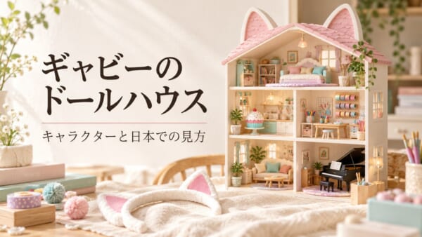 ギャビーのドールハウス キャラクターと日本での見方