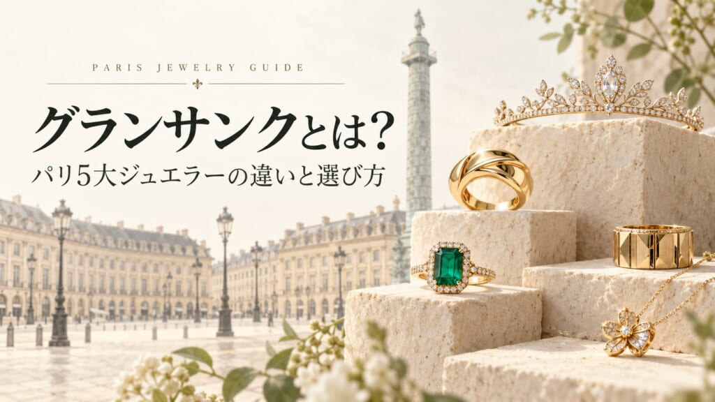 グランサンクとは？パリ5大ジュエラーの違いと選び方