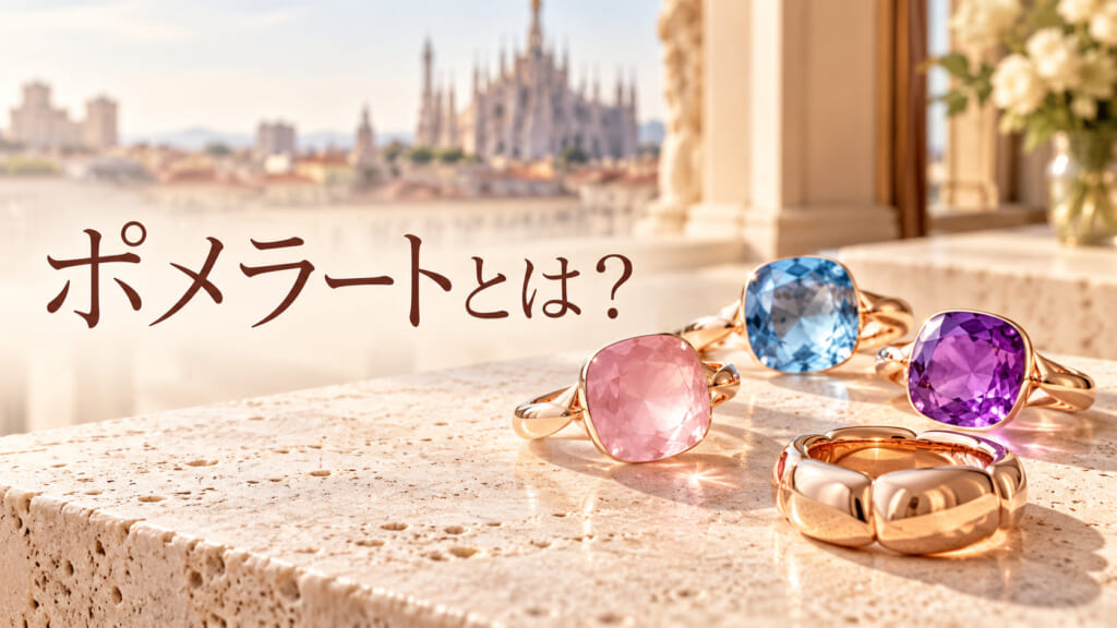 ポメラート（Pomellato）ヌードのカラーストーンリング