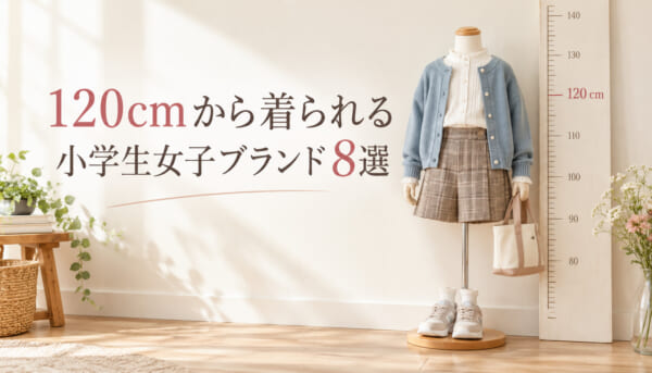 120cmから着られる小学生女子向けブランド8選